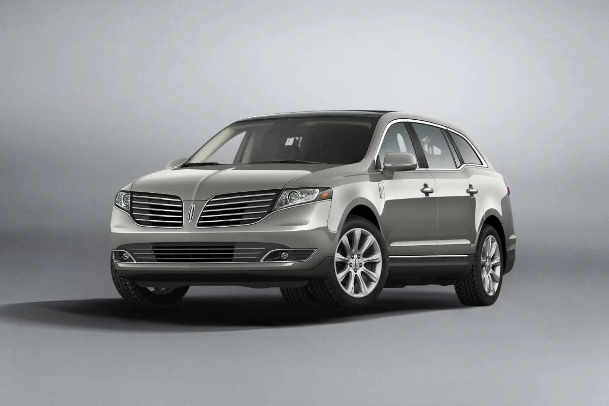 Luxury silver suv