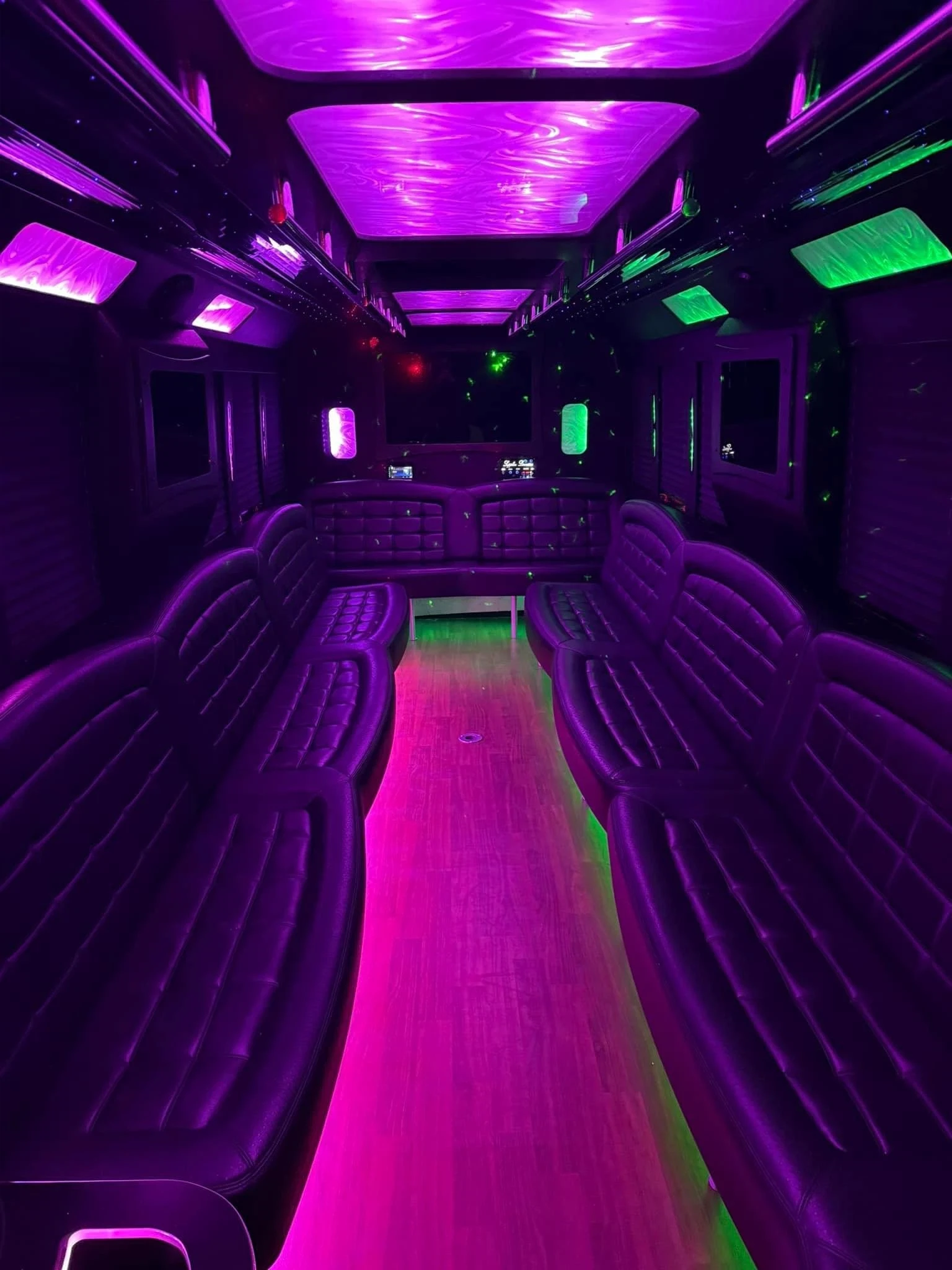 Party Bus Interior Lights Duval County Florida in Duval, Florida
