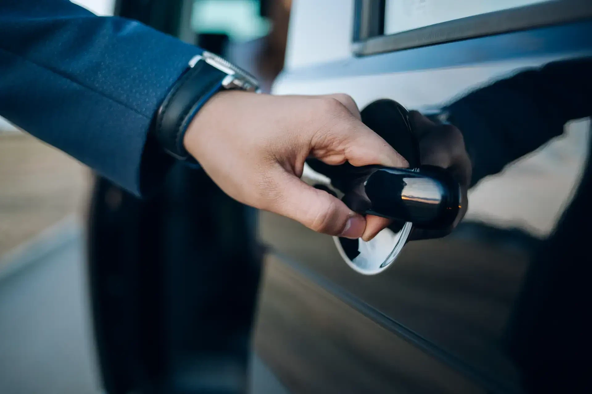 Professional car door opening